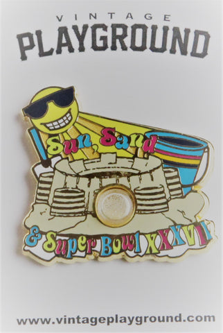 Vintage Super Bowl XXXVI (36) Sun Pin