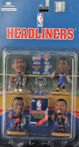 SLU : Headliners "Centers Pack" / Ewing - Mourning - Mutombo - Olajuwon