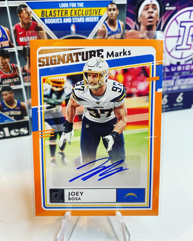 2020 Donruss Football Joey Bosa Auto